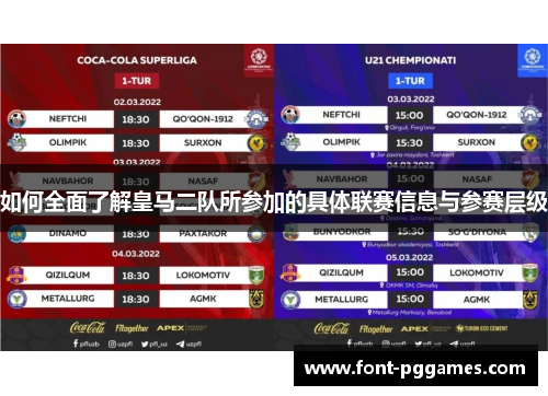 如何全面了解皇马二队所参加的具体联赛信息与参赛层级