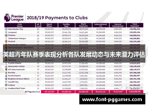 英超青年队赛季表现分析各队发展动态与未来潜力评估